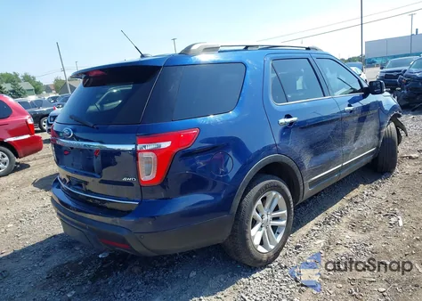 2012 Ford Explorer Xlt из США, поврежденный, VIN 1FMHK8D83CGA18933